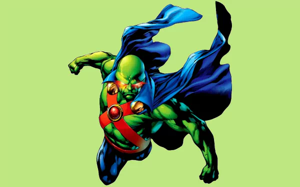 Comic Martian Manhunter HD Desktop Wallpaper | Background Image