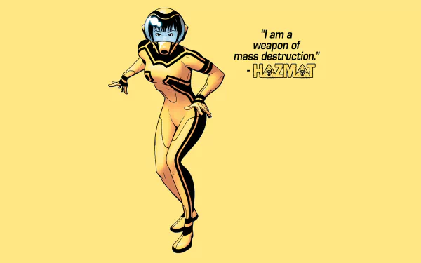 Comic HazMat HD Desktop Wallpaper | Background Image