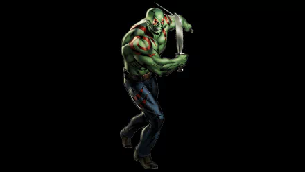 Comic Drax The Destroyer HD Desktop Wallpaper | Background Image