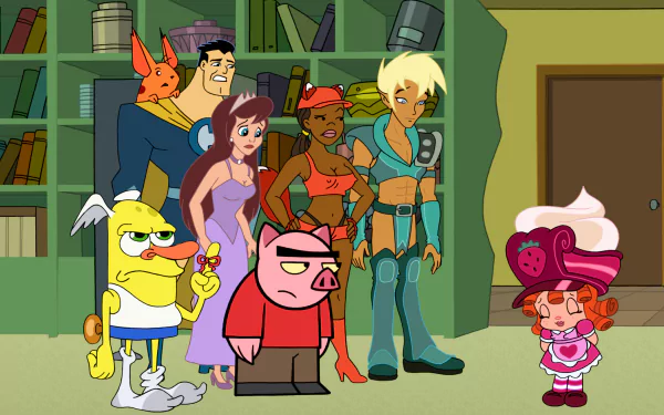 TV Show Drawn Together HD Desktop Wallpaper | Background Image
