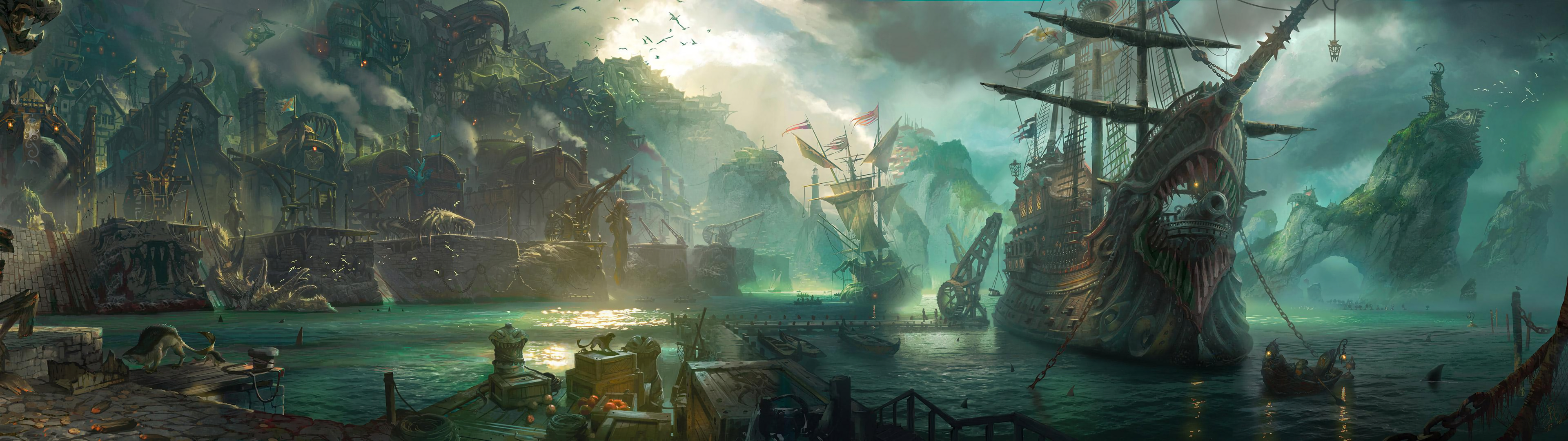 League Of Legends HD Wallpaper | Background Image | 3840x1080 | ID