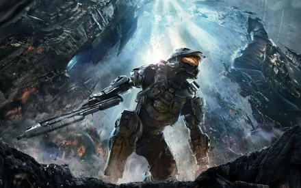 Master Chief video game Halo 4 HD Desktop Wallpaper | Background Image