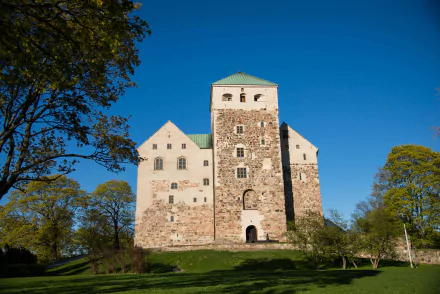 man made turku castle HD Desktop Wallpaper | Background Image
