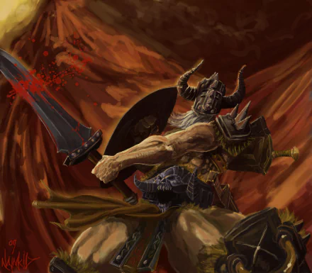 Barbarian (Diablo III) video game Diablo III HD Desktop Wallpaper | Background Image