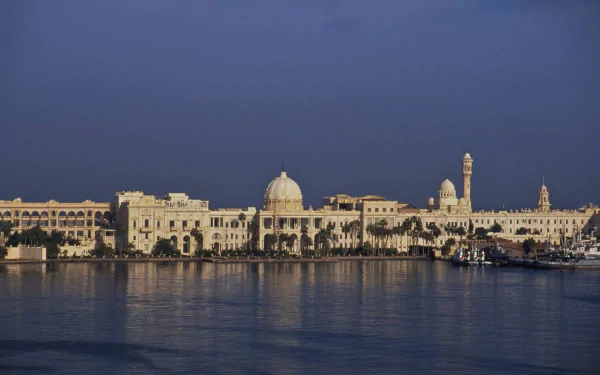 man made Ras el-Tin Palace HD Desktop Wallpaper | Background Image