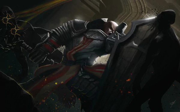 Crusader (Diablo III) video game Diablo III: Reaper Of Souls HD Desktop Wallpaper | Background Image