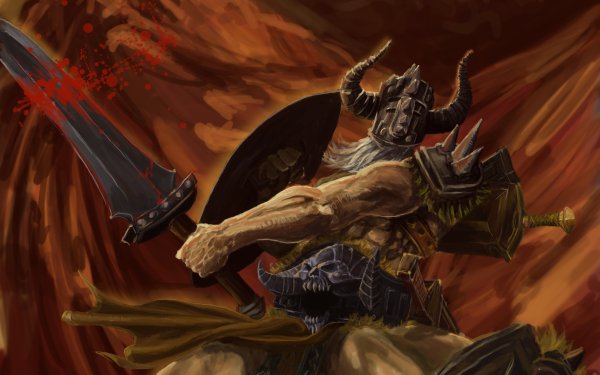Video Game Diablo III Diablo Barbarian HD Wallpaper | Background Image