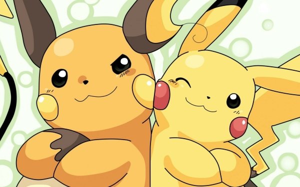 Anime Pokémon Pikachu Raichu HD Wallpaper | Background Image
