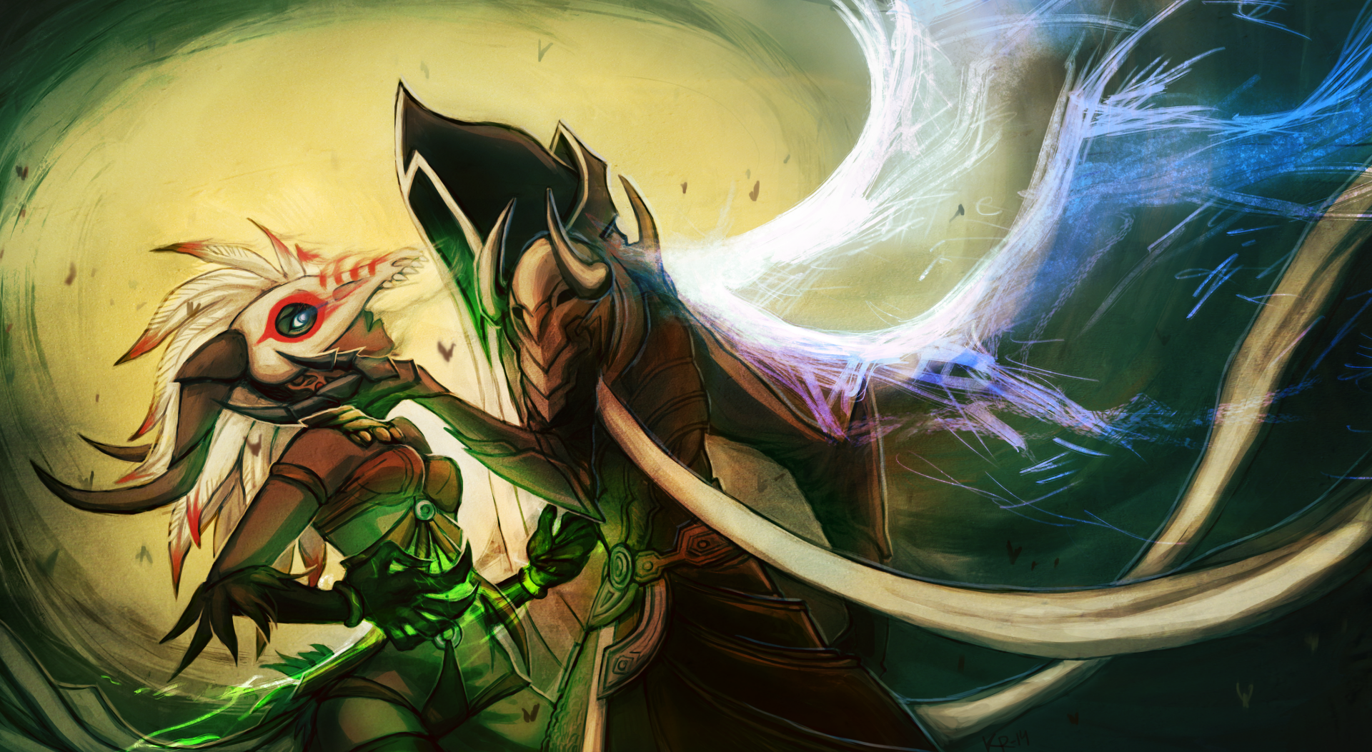 Download Witch Doctor (Diablo III) Malthael (Diablo III) Video Game Diablo III: Reaper Of Souls HD Wallpaper by Korrenraa