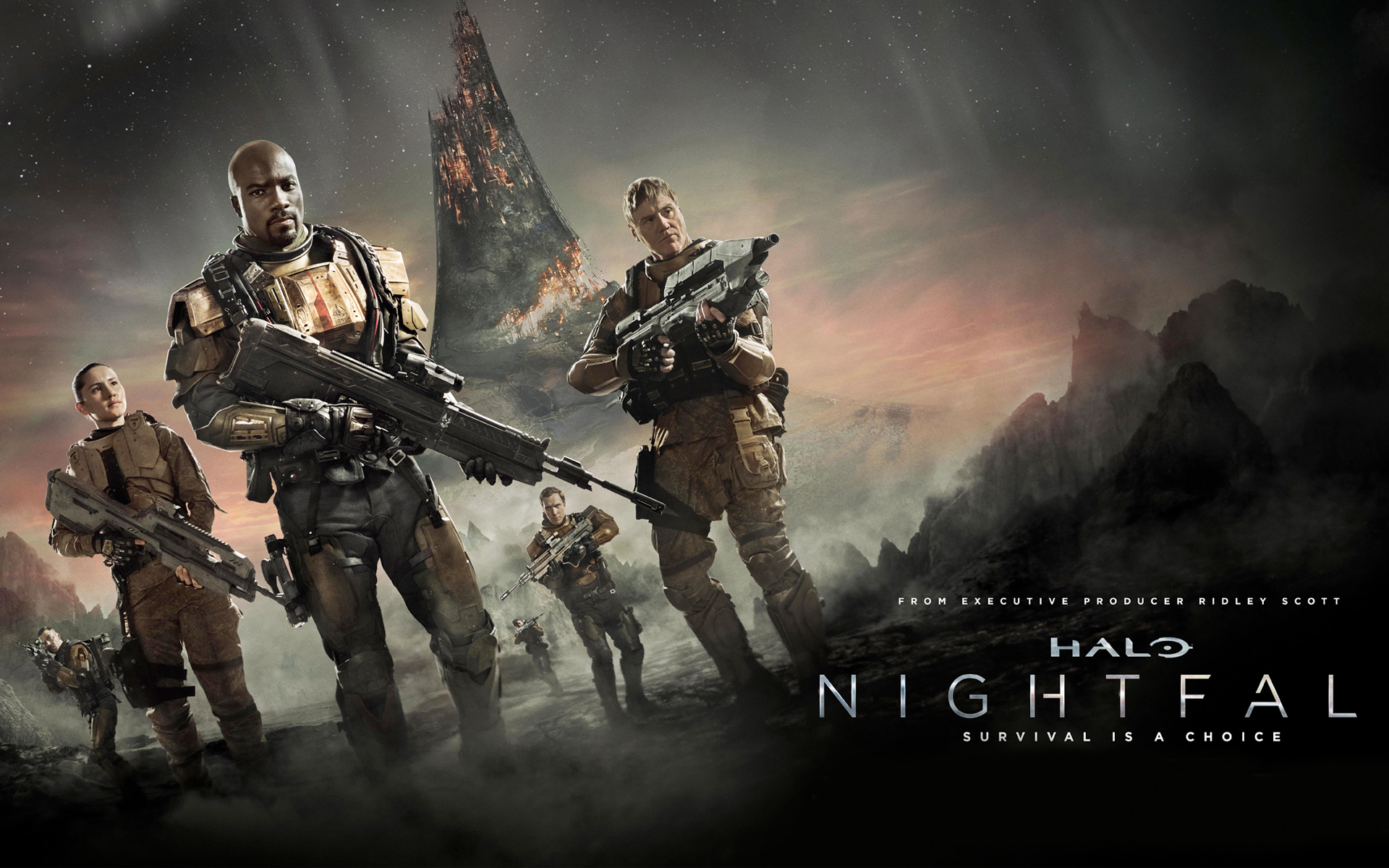 TV Show Halo: Nightfall HD Wallpaper | Background Image