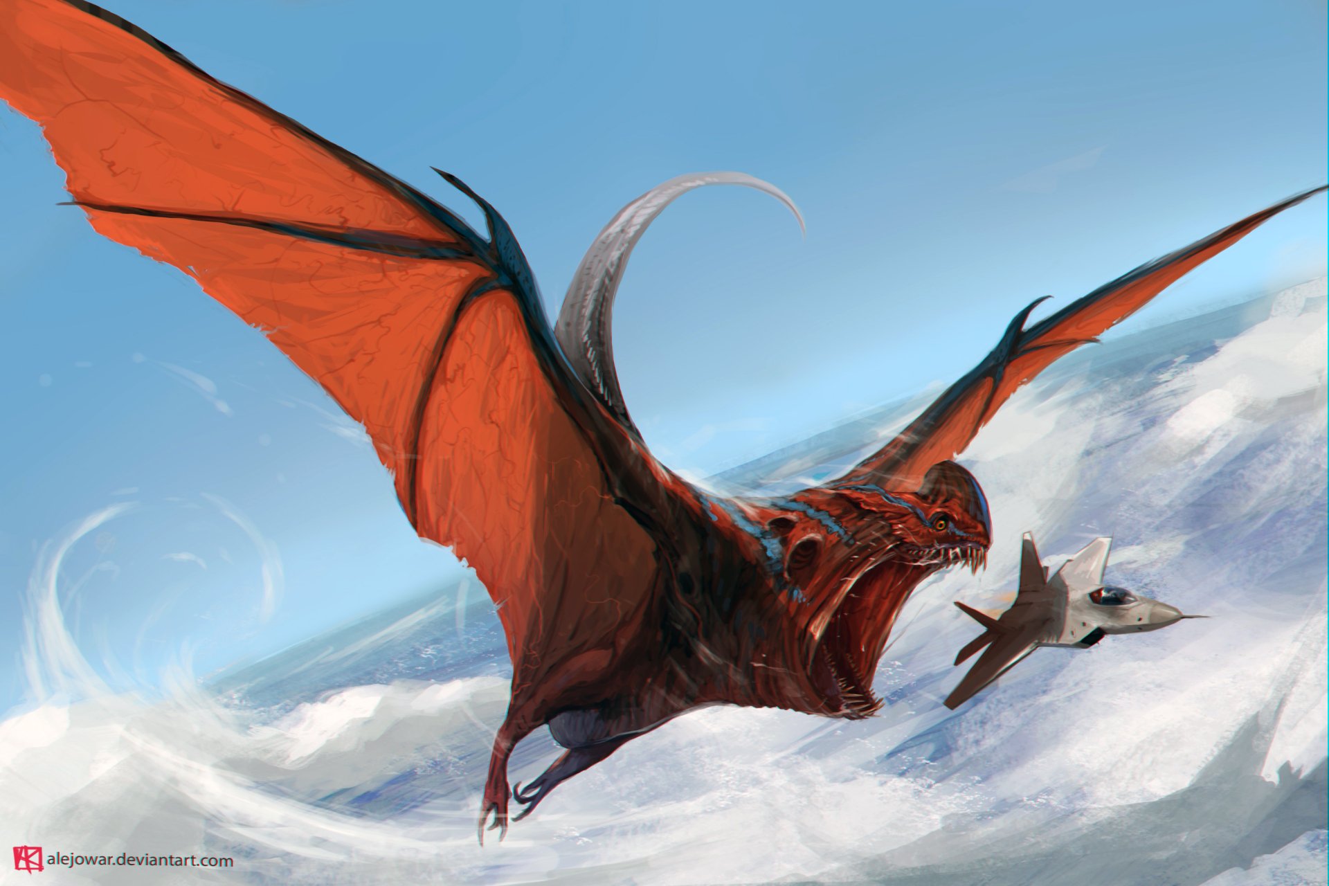 Download Fantasy Creature HD Wallpaper by Alejandro Arevalo