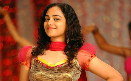 Celebrity Nithya Menon HD Desktop Wallpaper | Background Image