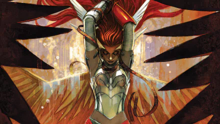 Angela (Marvel Comics) Comic angela: asgard's assassin HD Desktop Wallpaper | Background Image
