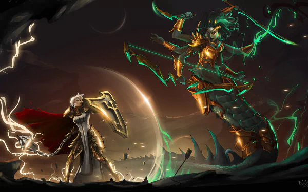 Crusader (Diablo III) video game Heroes of the Storm HD Desktop Wallpaper | Background Image