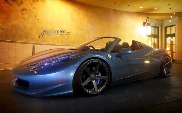  ferrari 458 spider by Jack Davies