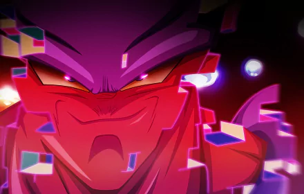 HD desktop wallpaper featuring Janemba from Dragon Ball Z. The vibrant colors and dynamic visual elements capture the intensity of the anime character.