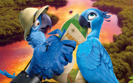 movie Rio 2 HD Desktop Wallpaper | Background Image