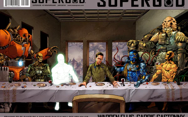 Comic supergod HD Desktop Wallpaper | Background Image