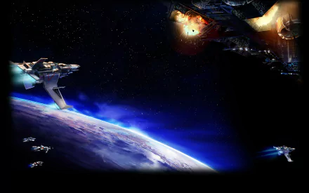 video game Beyond Space HD Desktop Wallpaper | Background Image