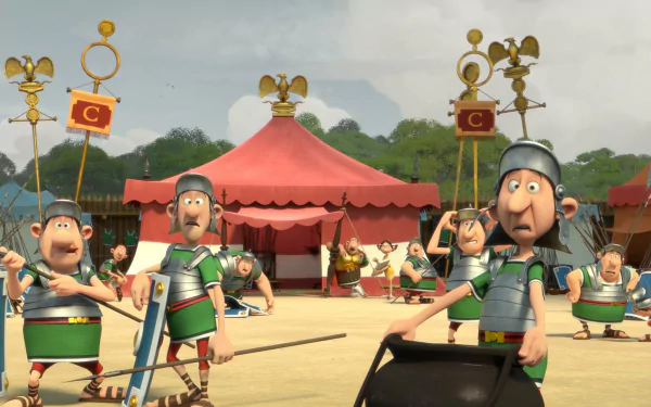 movie Asterix: The Land of the Gods HD Desktop Wallpaper | Background Image