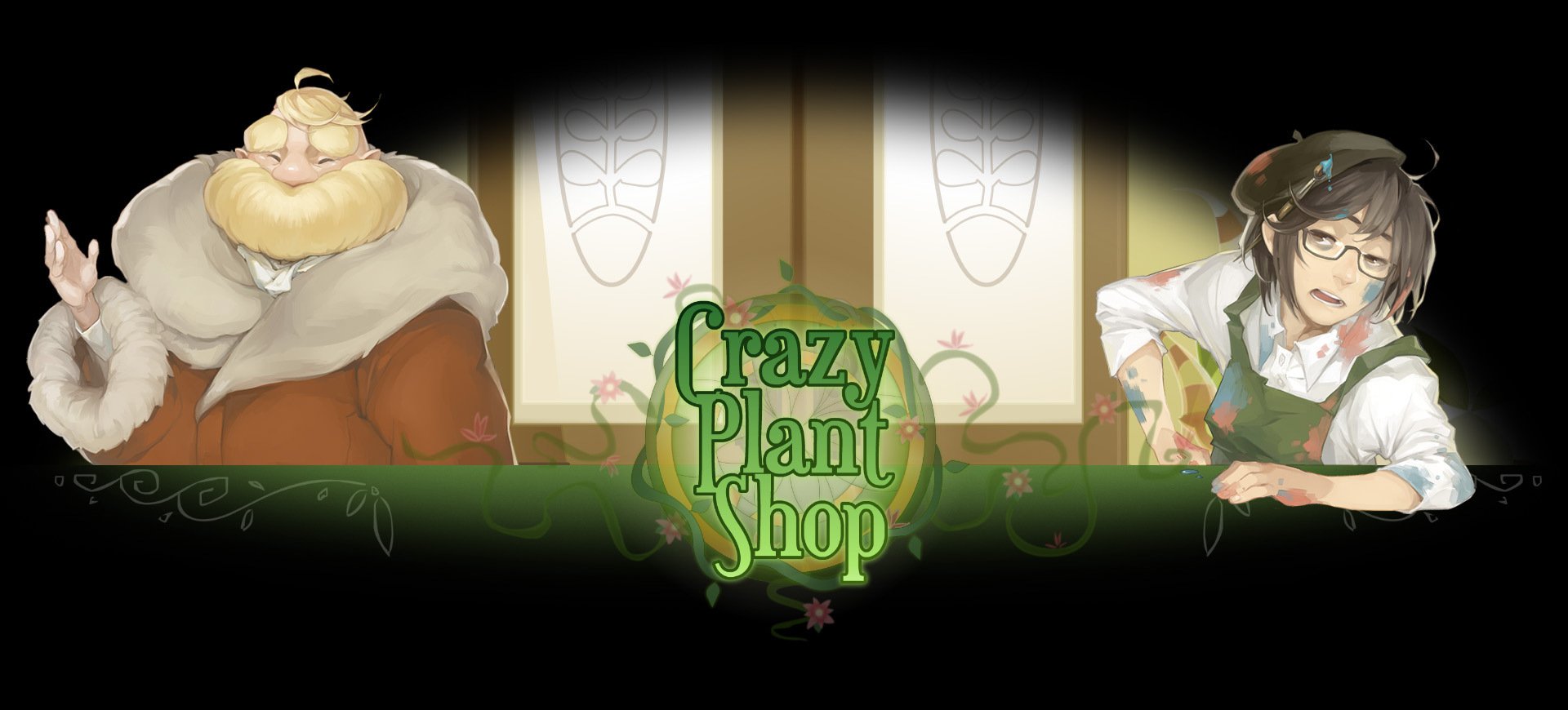 Download Video Game Crazy Plant Shop Wallpaper