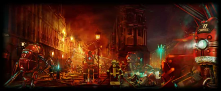 video game Bot Colony HD Desktop Wallpaper | Background Image