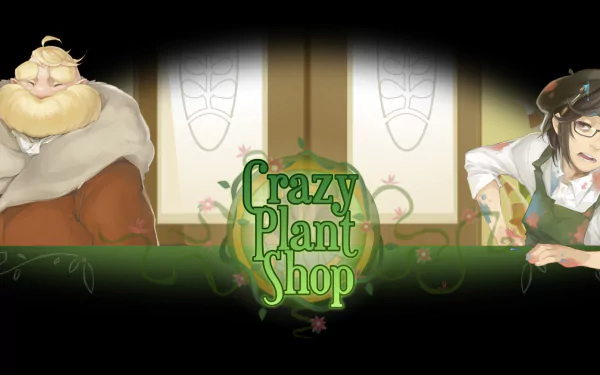 video game Crazy Plant Shop HD Desktop Wallpaper | Background Image