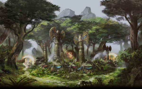 video game Divine Souls HD Desktop Wallpaper | Background Image