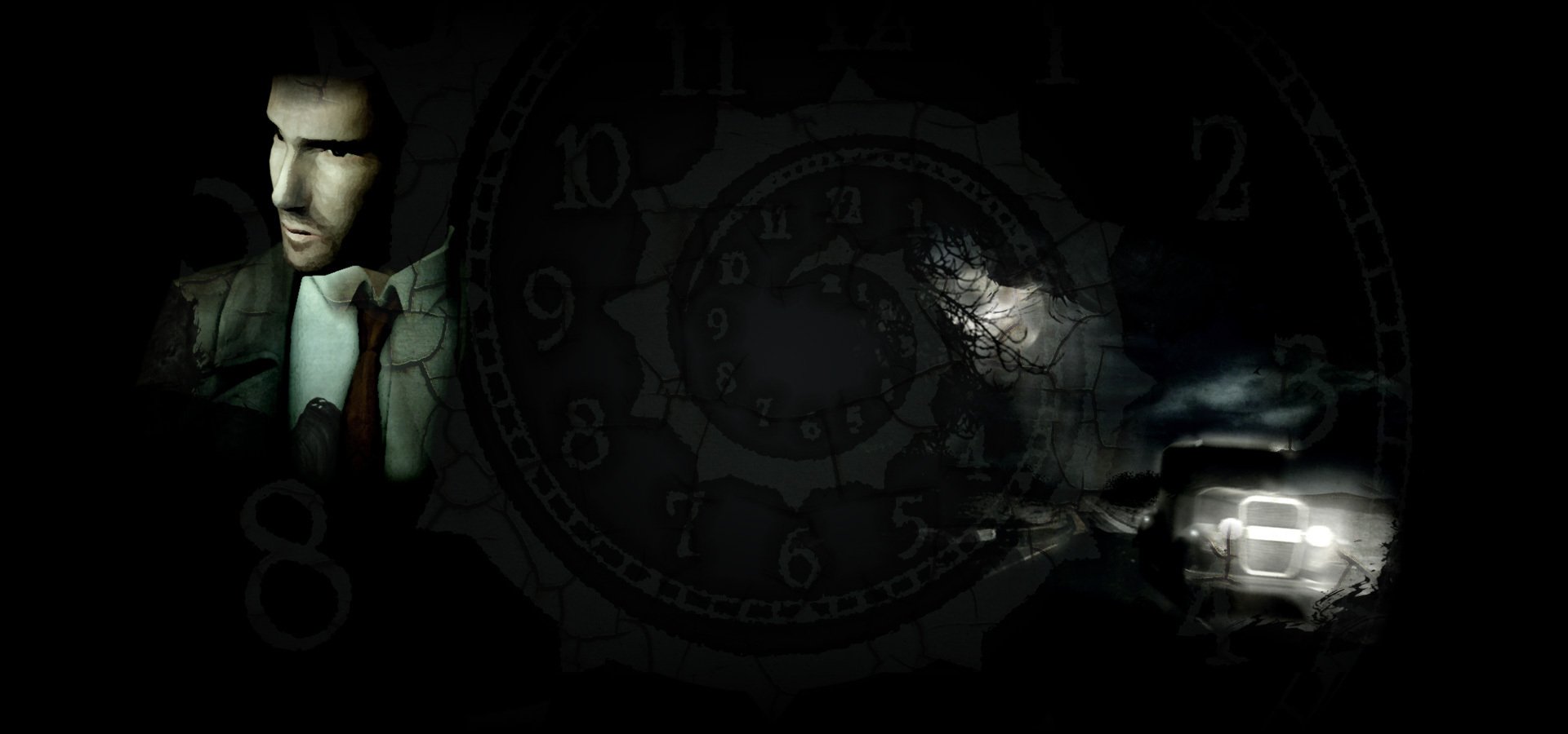 Download Video Game Face Noir Wallpaper