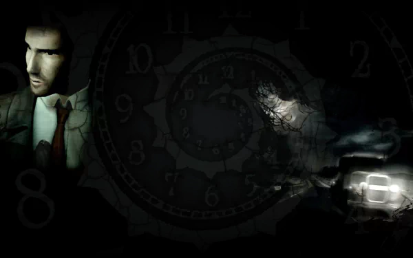 video game Face Noir HD Desktop Wallpaper | Background Image