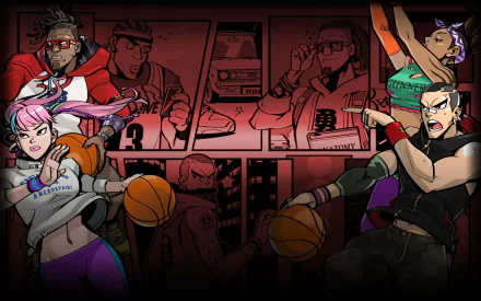 video game FreeStyle2: Street Basketball HD Desktop Wallpaper | Background Image