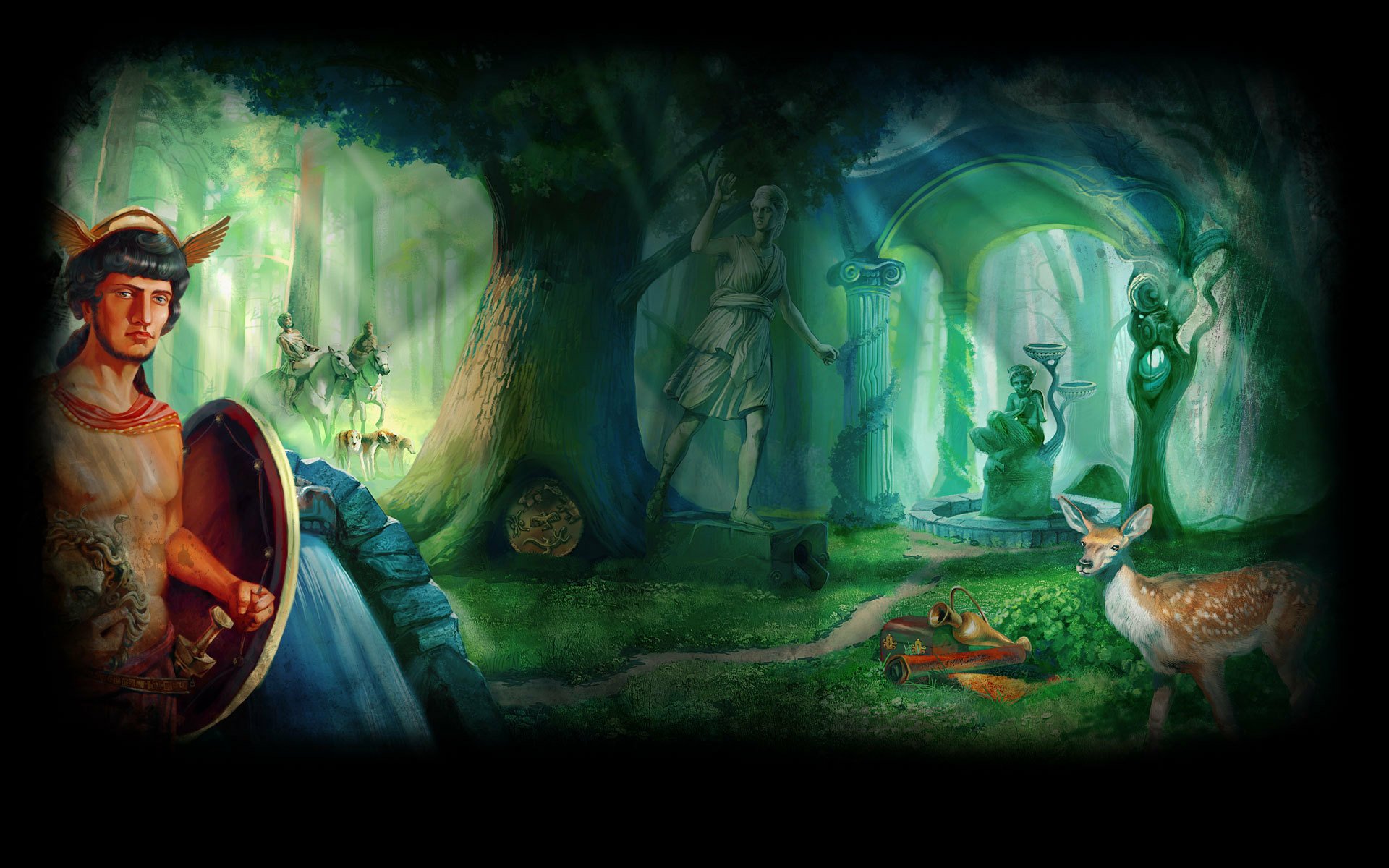 Download Video Game Heroes Of Hellas 3: Athens HD Wallpaper