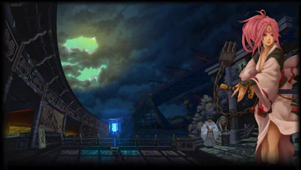Baiken (Guilty Gear) video game Guilty Gear X2 #Reload HD Desktop Wallpaper | Background Image