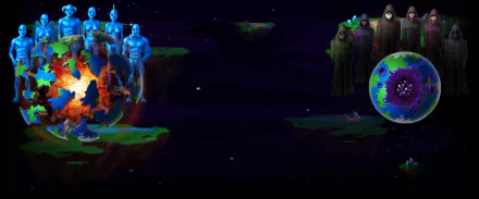 video game Heroes of a Broken Land HD Desktop Wallpaper | Background Image