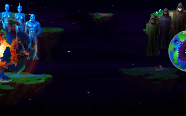 video game Heroes of a Broken Land HD Desktop Wallpaper | Background Image
