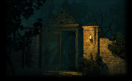video game Last Half of Darkness: Society of the Serpent Moon HD Desktop Wallpaper | Background Image