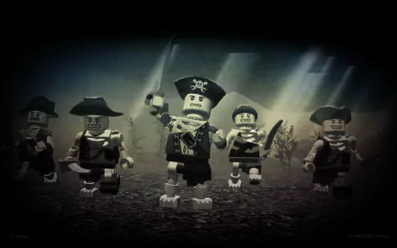 video game LEGO Pirates of the Caribbean: The Video Game HD Desktop Wallpaper | Background Image