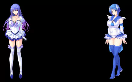 video game Mahjong Pretty Girls Battle: School Girls Edition HD Desktop Wallpaper | Background Image