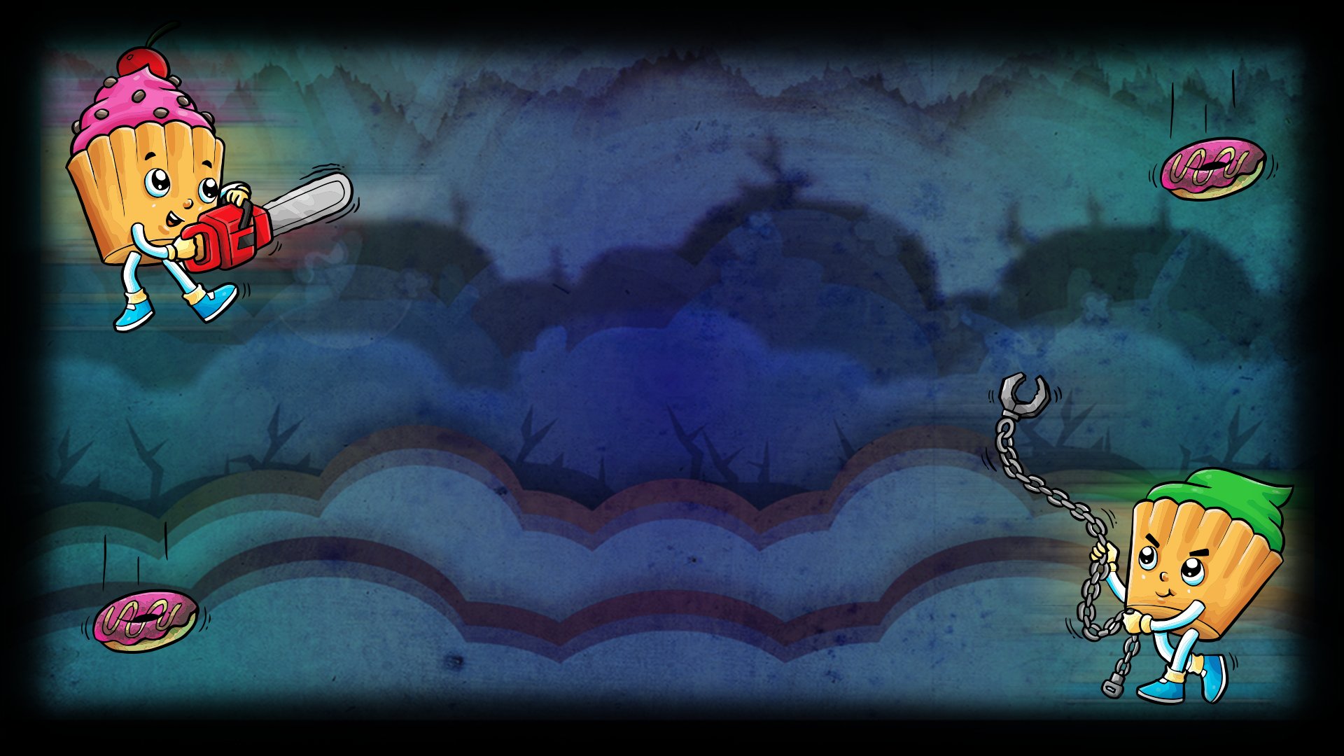 Download Video Game Not Without My Donuts HD Wallpaper