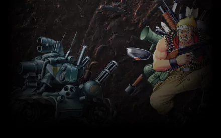 video game Metal Slug HD Desktop Wallpaper | Background Image