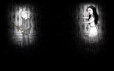 video game Neverending Nightmares HD Desktop Wallpaper | Background Image
