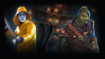 video game Nightmares from the Deep 2: The Siren`s Call HD Desktop Wallpaper | Background Image