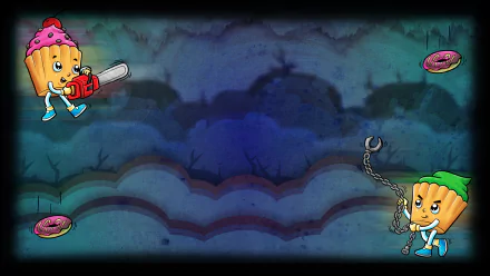 video game Not without my donuts HD Desktop Wallpaper | Background Image