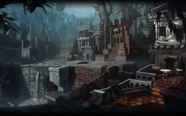 video game Merchants of Kaidan HD Desktop Wallpaper | Background Image