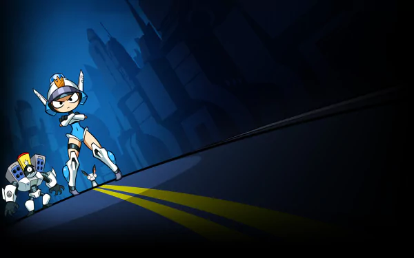 video game Mighty Switch Force! Hyper Drive Edition HD Desktop Wallpaper | Background Image