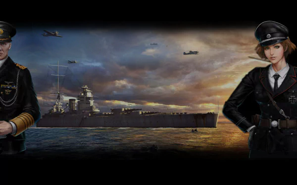 video game Navy Field 2 : Conqueror of the Ocean HD Desktop Wallpaper | Background Image