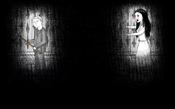 video game Neverending Nightmares HD Desktop Wallpaper | Background Image