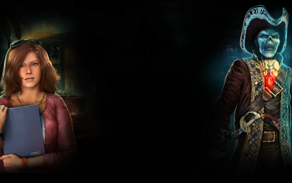 video game Nightmares from the Deep: The Cursed Heart HD Desktop Wallpaper | Background Image