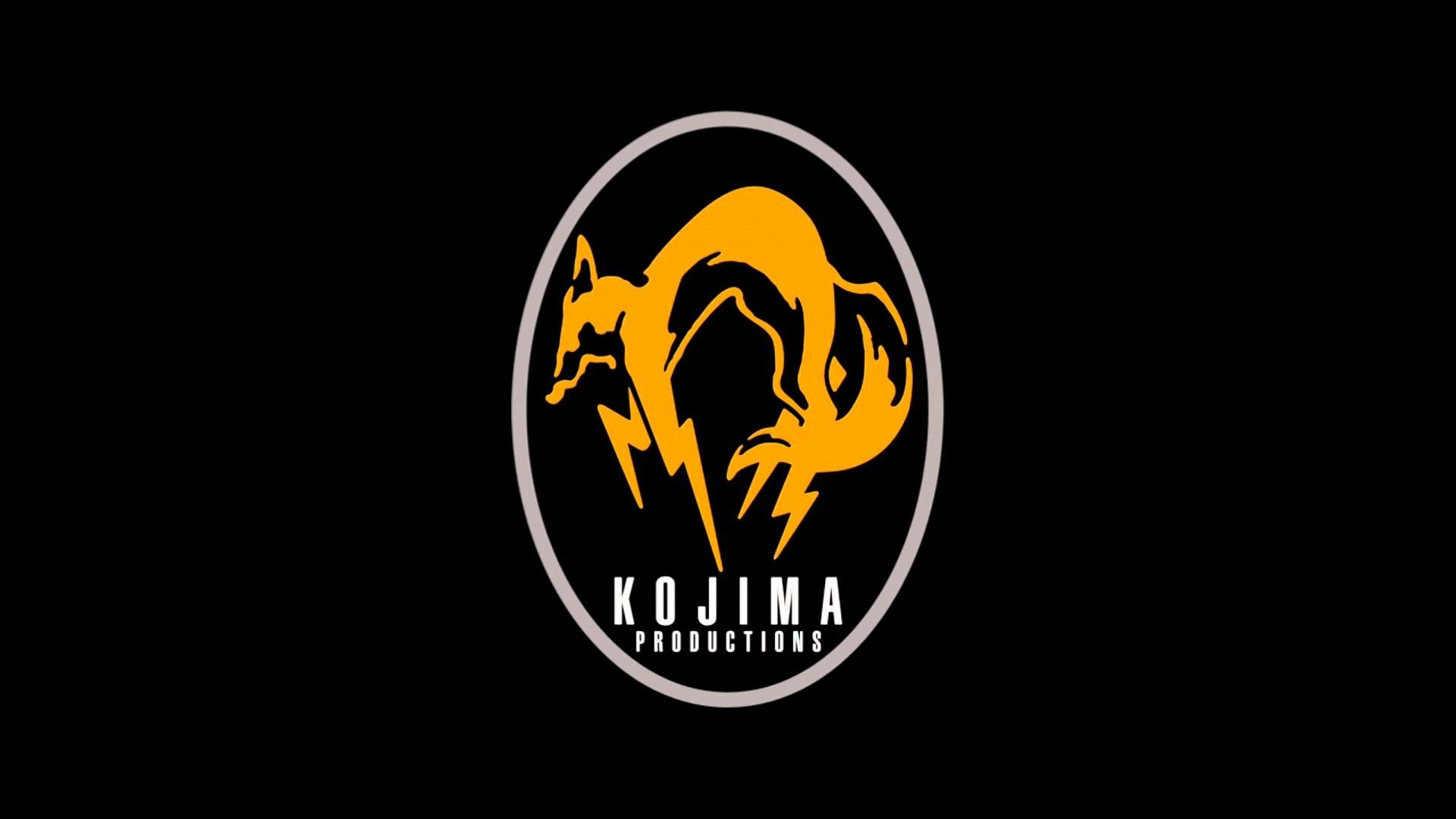 HD PC desktop wallpaper featuring the Kojima Productions logo, iconic in the Metal Gear Solid video game series.