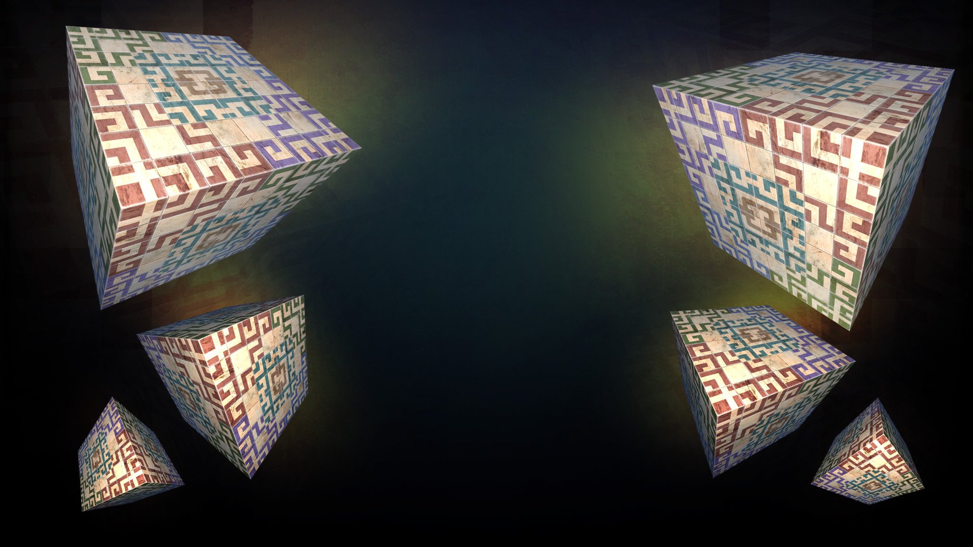 Download Video Game Qbeh-1: The Atlas Cube HD Wallpaper